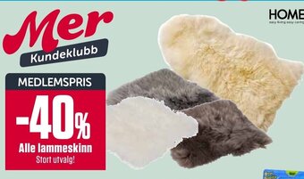 Europris Alle Lammeskinn tilbud