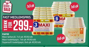 Europris Papir tilbud