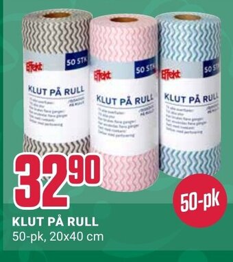 Europris Klut På Rull tilbud