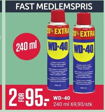 Europris WD-40 tilbud