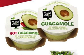 Meny Guacamole tilbud