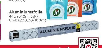 Meny Aluminiumsfolie tilbud