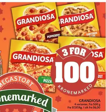 Coop Mega Grandiosa tilbud