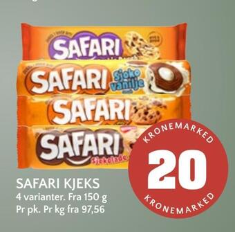 Coop Mega Safari kjeks tilbud
