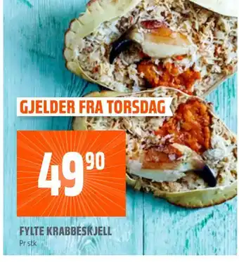 Coop Obs Fylte krabbeskjell tilbud