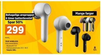 POWER True wireless tilbud