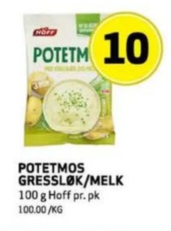 Bunnpris Hoff potetmos tilbud