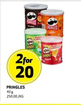 Bunnpris Pringles chips tilbud