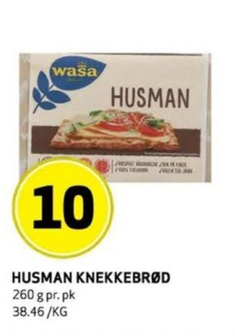 Bunnpris Wasa knekkebrød tilbud