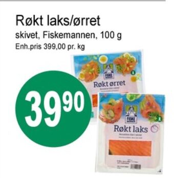 Joker Fiskemannen laks tilbud