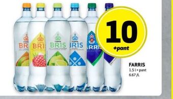Bunnpris Farris mineralvann tilbud