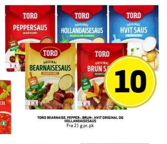 Bunnpris Toro saus tilbud