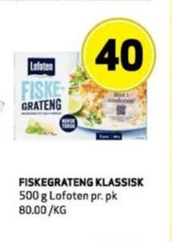 Bunnpris Lofoten ferdigretter tilbud
