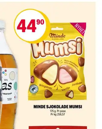 Coop Extra Minde sjokolade mumsi tilbud
