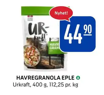 Rema 1000 Havregranola eple tilbud