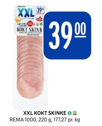 Rema 1000 Xxl kokt skinke tilbud