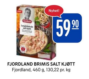 Fjordland brimis salt kjøtt
