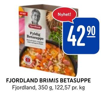 Rema 1000 Fjordland brimis betasuppe tilbud