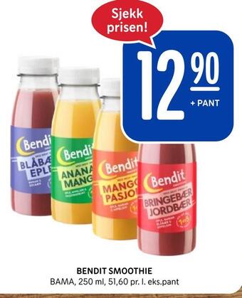 Rema 1000 Bendit smoothie tilbud