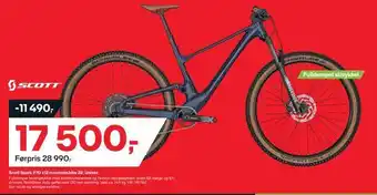 XXL Sport Scott spark 970 x12 mountain bike 22, unisex tilbud