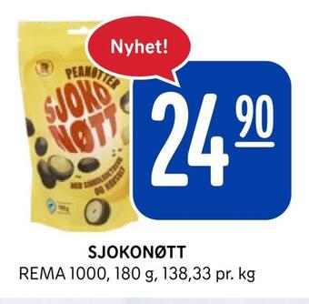 Rema 1000 Sjokonøtt tilbud