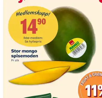 Coop Extra Stor mango spisemoden tilbud