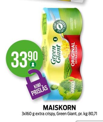 Kiwi Maiskorn tilbud