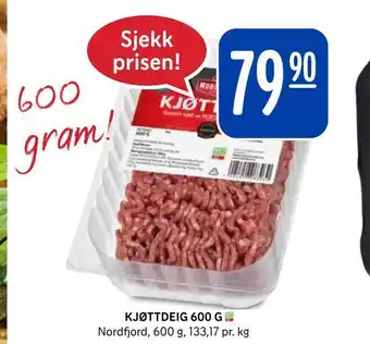 Rema 1000 Kjøttdeig 600 g tilbud