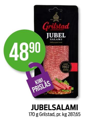 Kiwi Jubelsalami tilbud