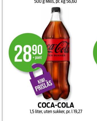 Kiwi Coca-cola tilbud