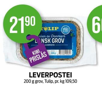 Kiwi Leverpostei tilbud