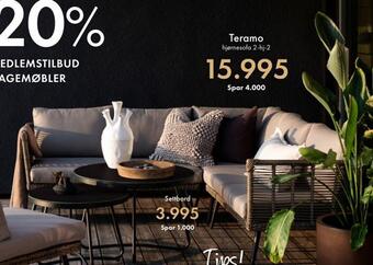 Fagmøbler Teramo hjørnesofa 2-hj-2 tilbud