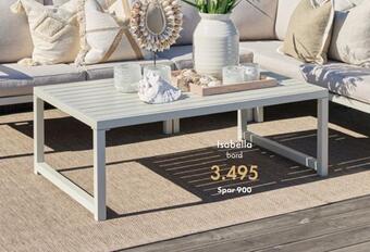 Fagmøbler Isabella bord tilbud