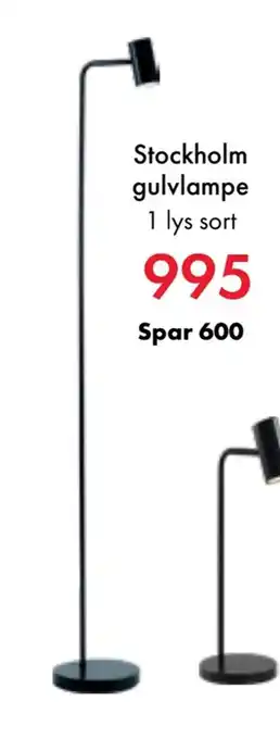 Stockholm gulvlampe
