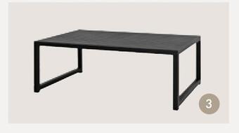 Fagmøbler Isabella bord svart tilbud