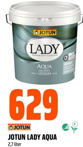 Coop Obs Jotun Lady Aqua tilbud