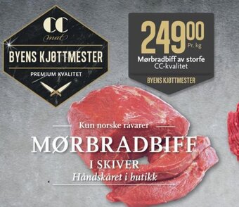 CC Mat Mørbradbiff Av Storfe tilbud