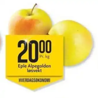 Eple Alpegolden Løsvekt