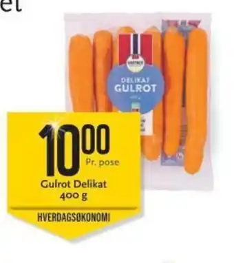 CC Mat Gulrot Delikat 400g tilbud