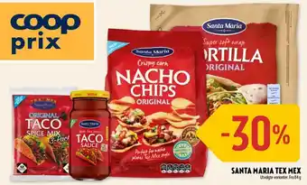 Coop Prix Santa Maria Tex Mex tilbud
