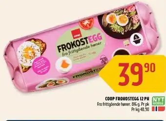 Coop Prix Coop Frokostegg 12pk tilbud