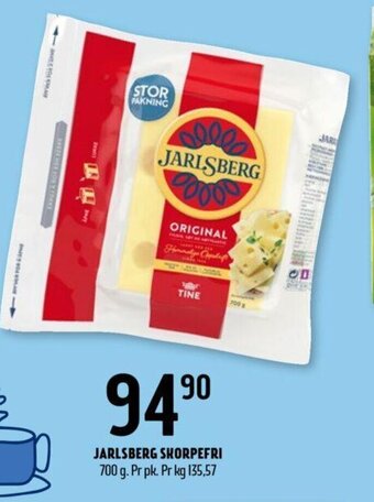 Coop Prix Jarlsberg Skorpefri tilbud