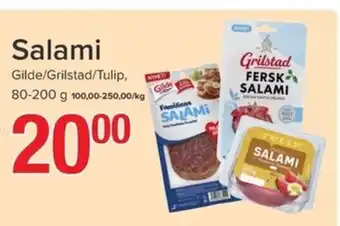 Eurospar Salami tilbud
