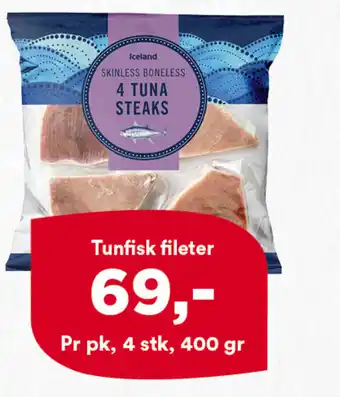 Iceland Tunfisk Fileter tilbud