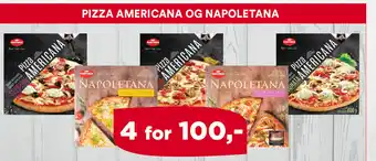 Iceland Pizza Americana Og Napoletana tilbud