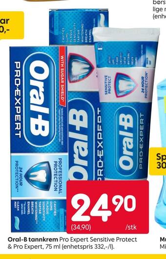 Rusta Oral-b tannkrem tilbud