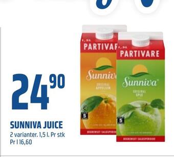 Coop Obs Sunniva juice tilbud