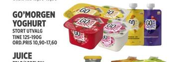 Jacobs Go'morgen yoghurt tilbud