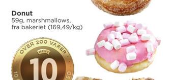 Meny Donut tilbud
