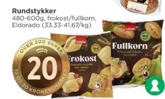 Meny Eldorado rundstykker tilbud